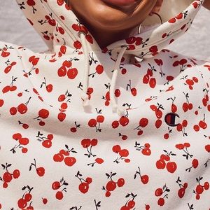 champion hvn cherry hoodie